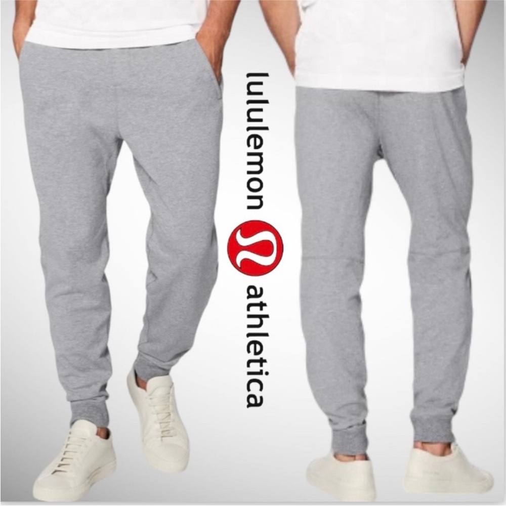 Lululemon Cross Cut Joggers Heather Grey Jogger Sweatpants M5458S Men’s Medium